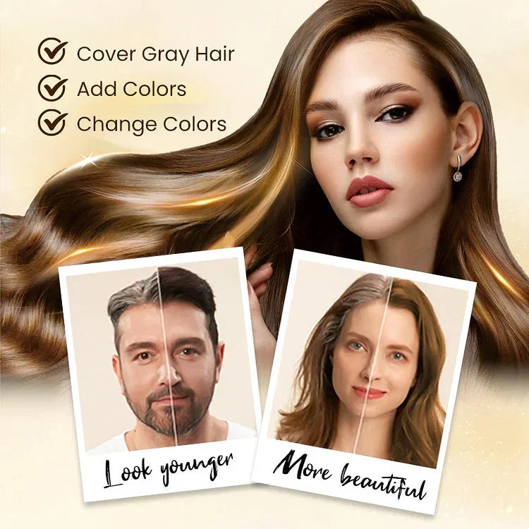 ✨Japanese Long Lasting Natural Hair Dye Shampoo🔥Buy 1 Get 1🔥